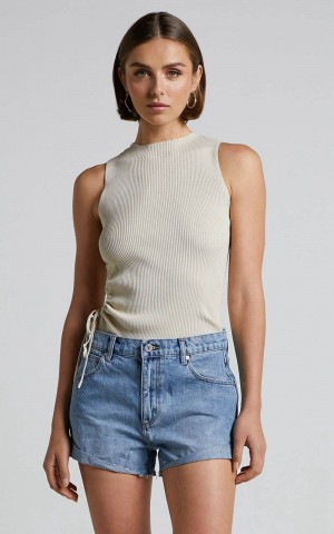 Showpo Abrand - A Slouch Shorts Georgia | OPWMNE834