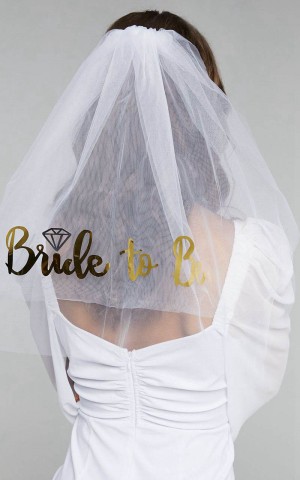 Showpo Bride To Be Veil White | WIUSTH245