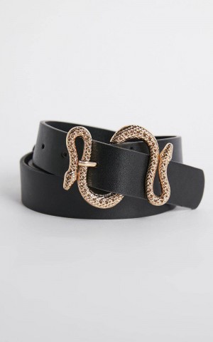 Showpo Dhivine Belt Black | MORPIC973