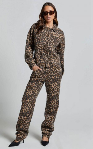 Showpo Lioness - Carmela Jeans Leopard | ISPYRD486