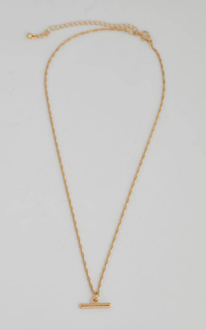 Showpo Arialla Multi Layered Chain Necklace Gold | AMVPNF186