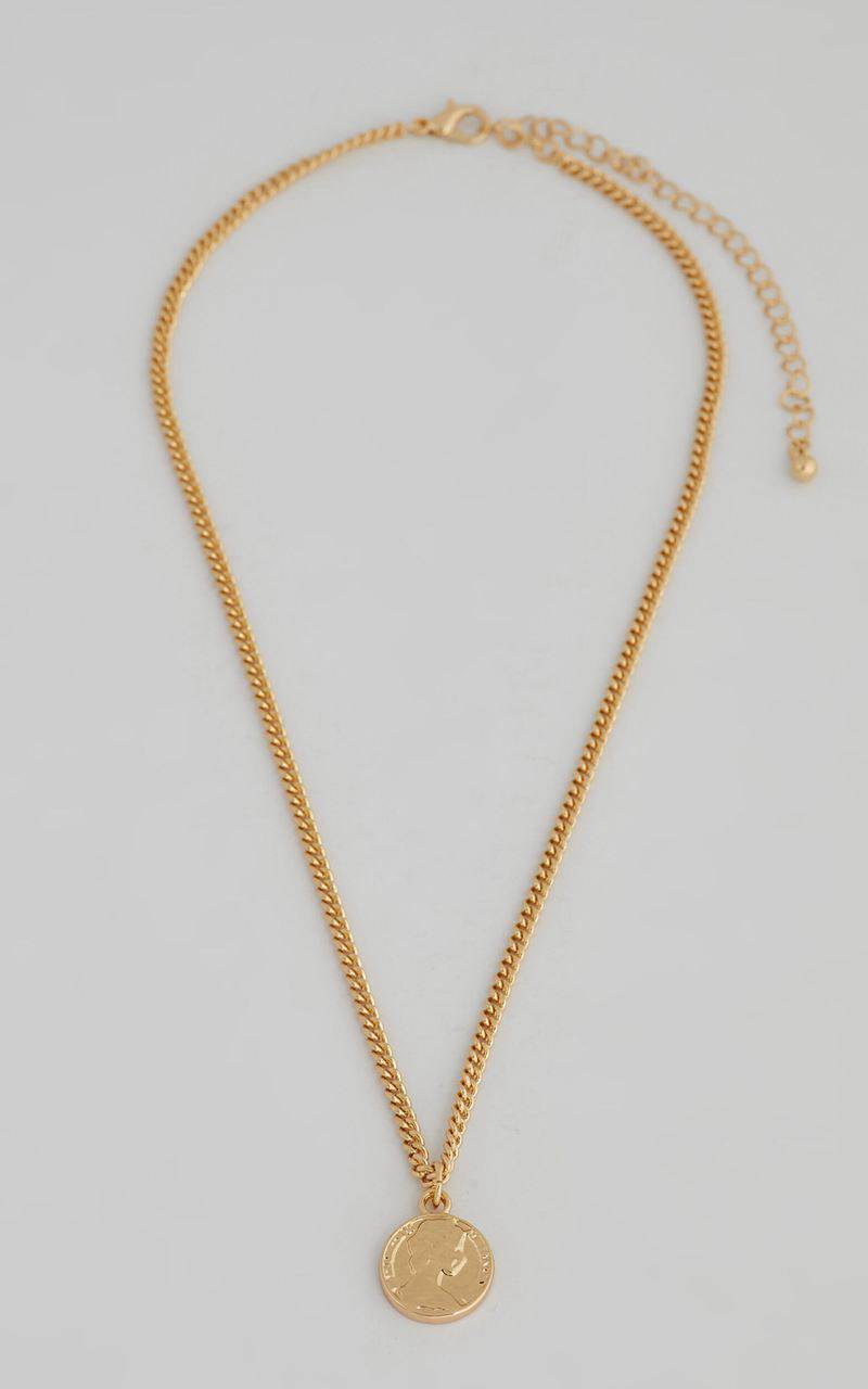 Showpo Arialla Multi Layered Chain Necklace Gold | AMVPNF186