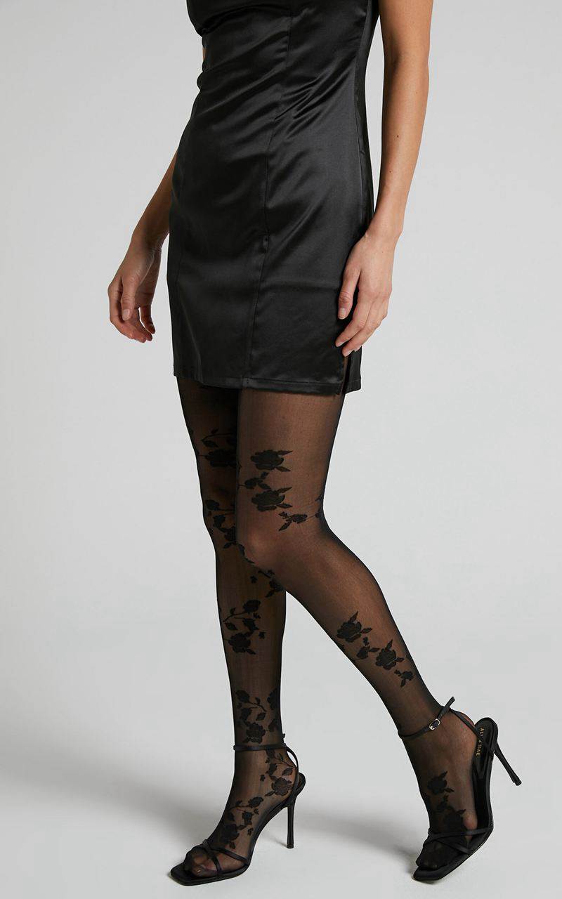 Showpo Astrileta Stockings Black | DSOIVA319