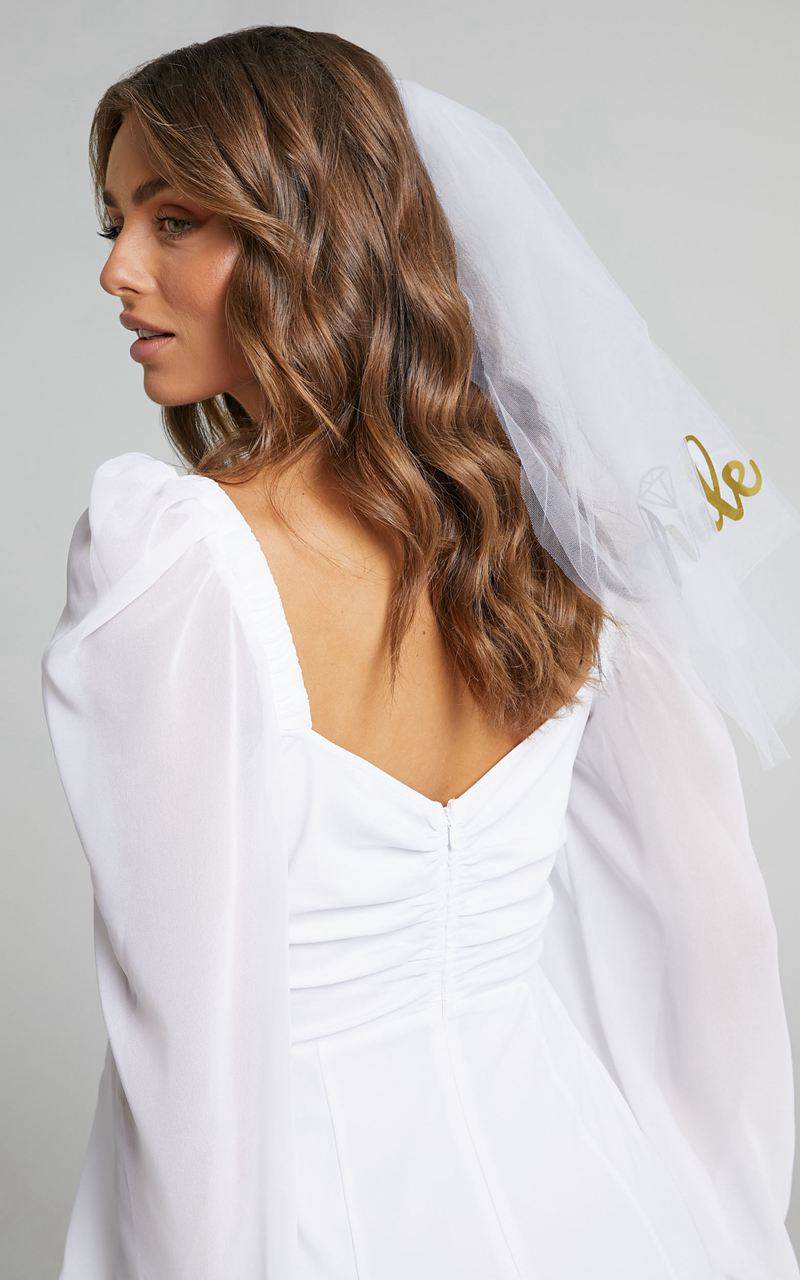 Showpo Bride To Be Veil White | WIUSTH245