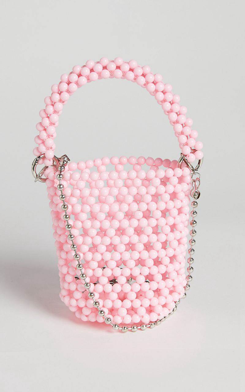 Showpo Chonamie Beaded Mini Crossbody Bag Pink | VLWPZA105