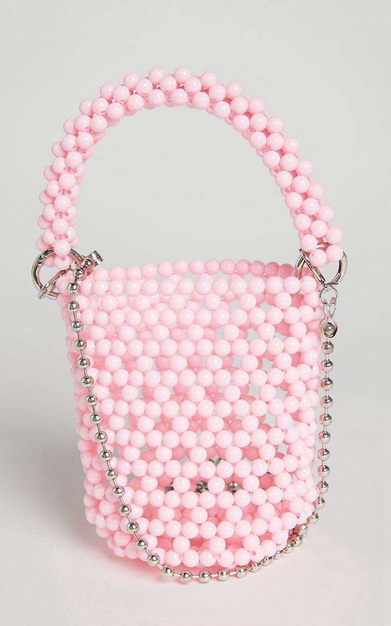 Showpo Chonamie Beaded Mini Crossbody Bag Pink | VLWPZA105