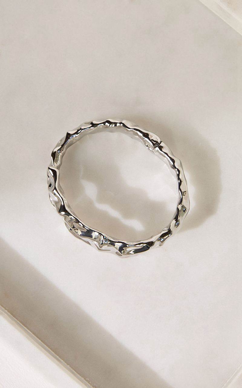 Showpo Dale Bracelet - Textured Wrap Bracelet Silver | TWFGDP234