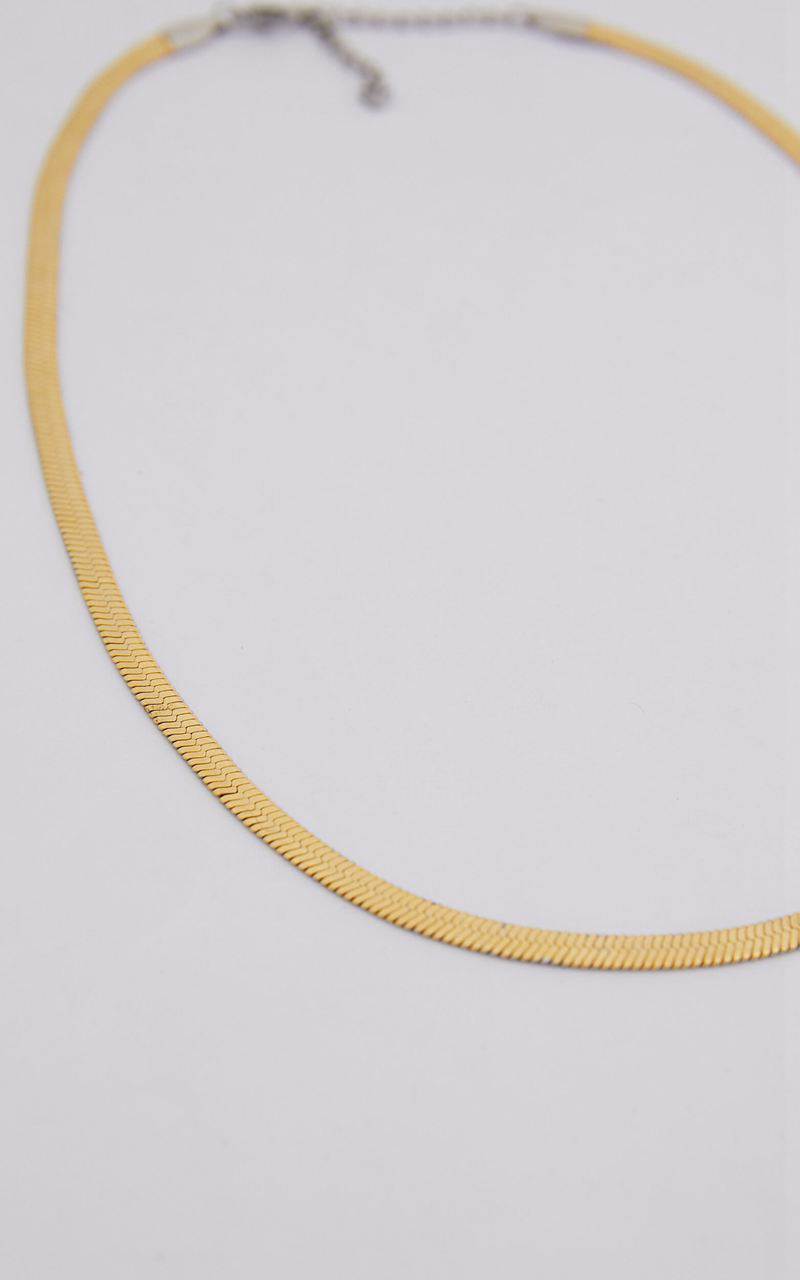 Showpo Francesa Snakechain Necklace Gold | YSXCHN915