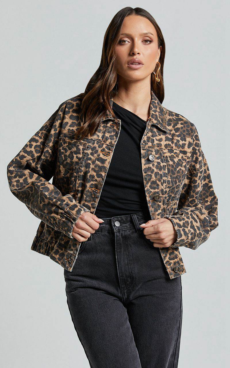 Showpo Lioness - Carmela Jacket Leopard | TPBOWV285