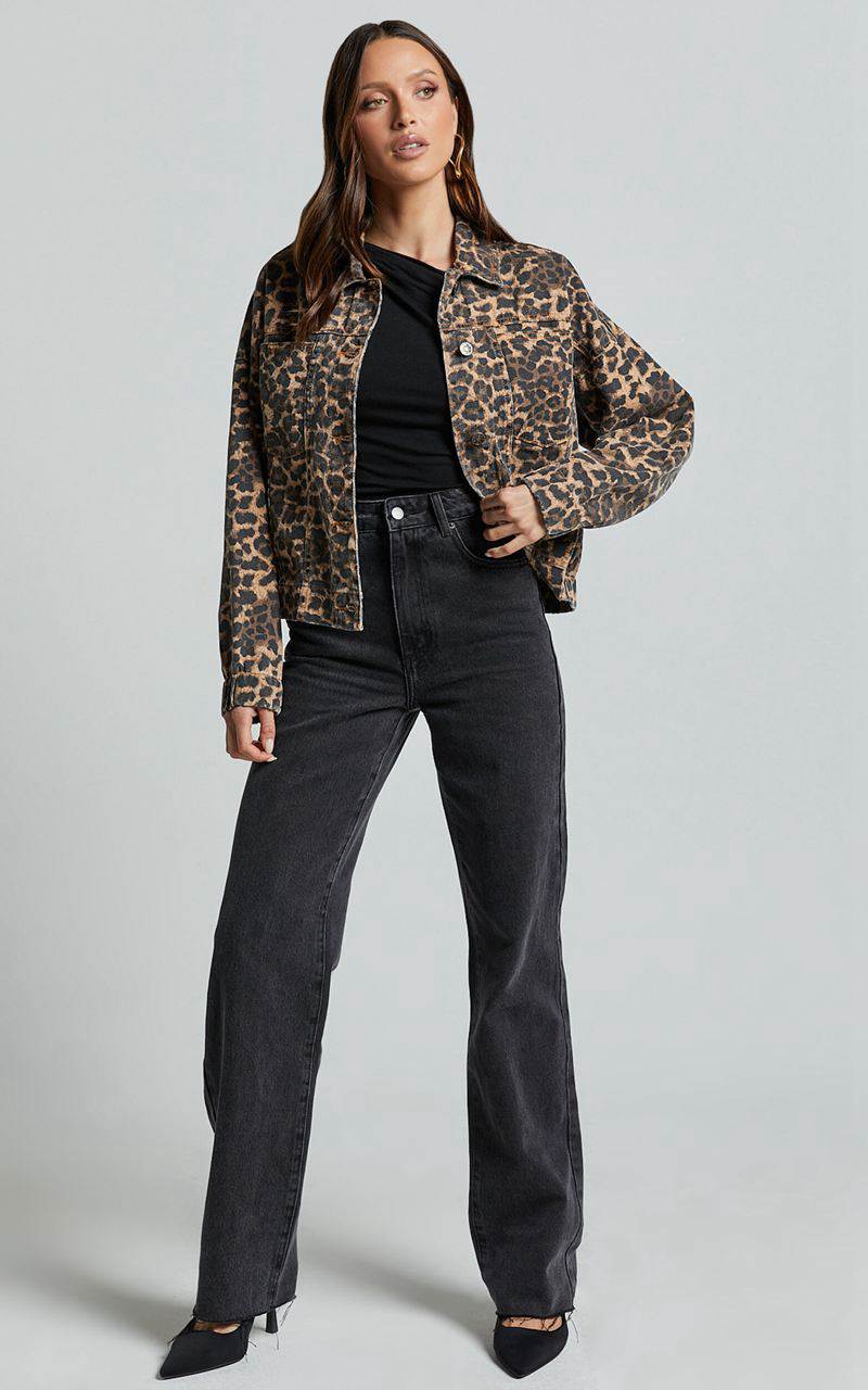 Showpo Lioness - Carmela Jacket Leopard | TPBOWV285