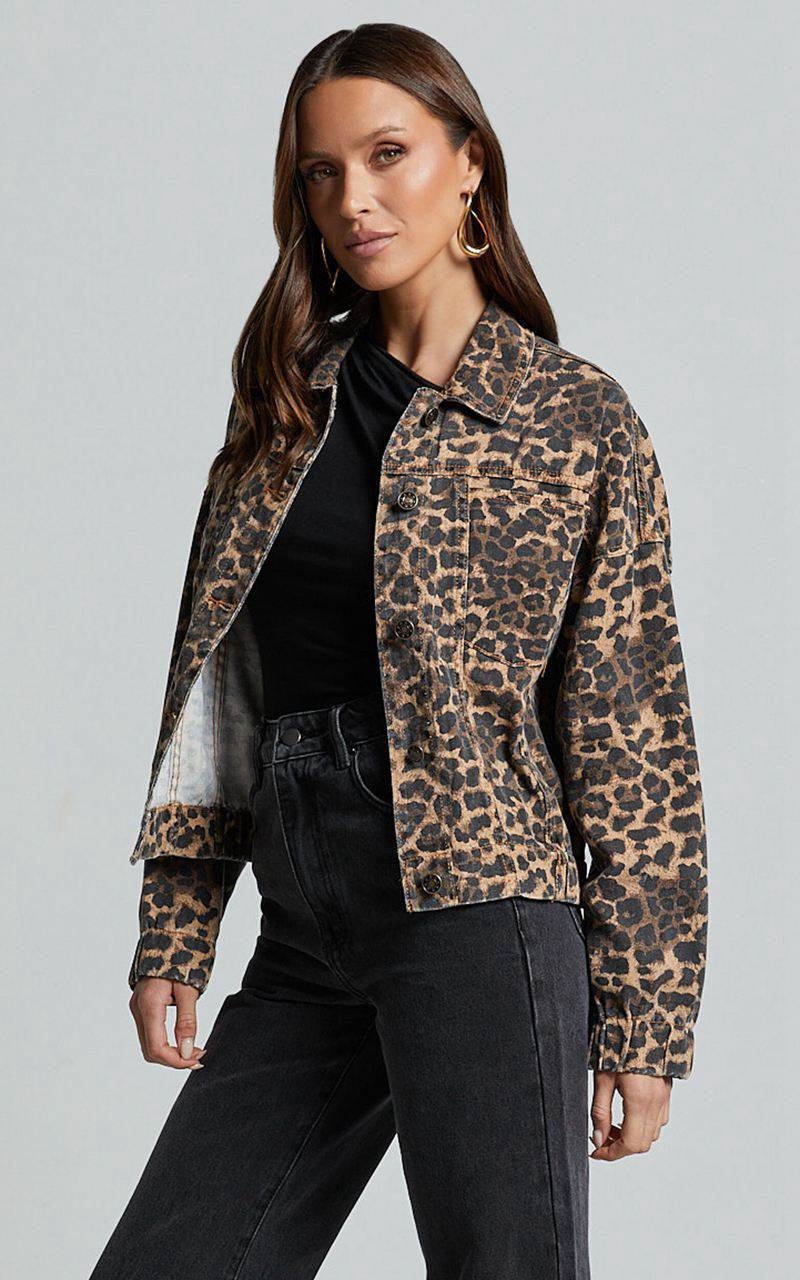 Showpo Lioness - Carmela Jacket Leopard | TPBOWV285