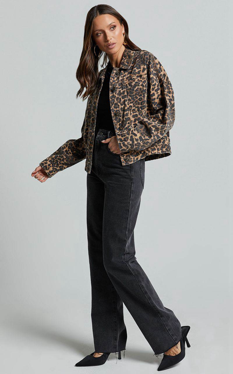 Showpo Lioness - Carmela Jacket Leopard | TPBOWV285