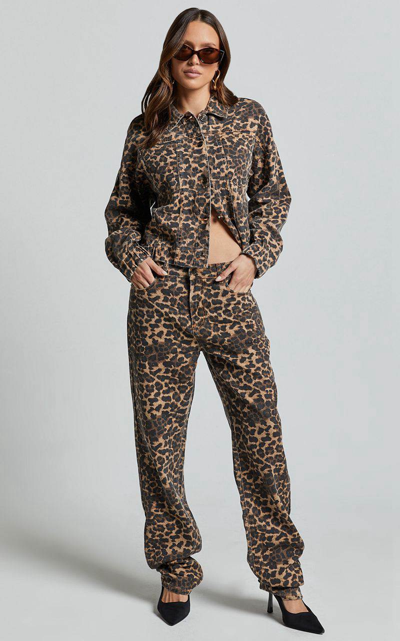 Showpo Lioness - Carmela Jacket Leopard | TPBOWV285