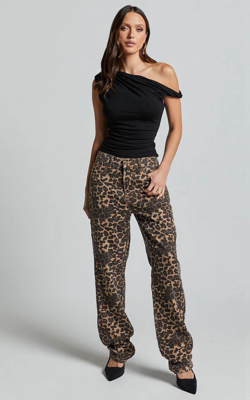 Showpo Lioness - Carmela Jeans Leopard | ISPYRD486