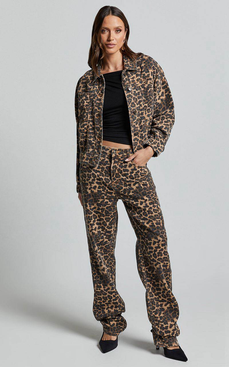 Showpo Lioness - Carmela Jeans Leopard | ISPYRD486