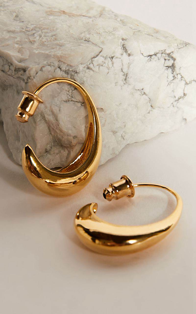 Showpo Pheba Earrings Gold | SRKCNT289