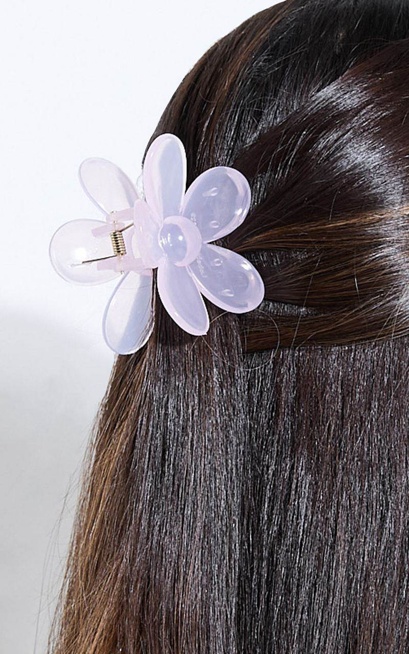 Showpo Pia Flower Hair Clip Lilac | LCBRKH943