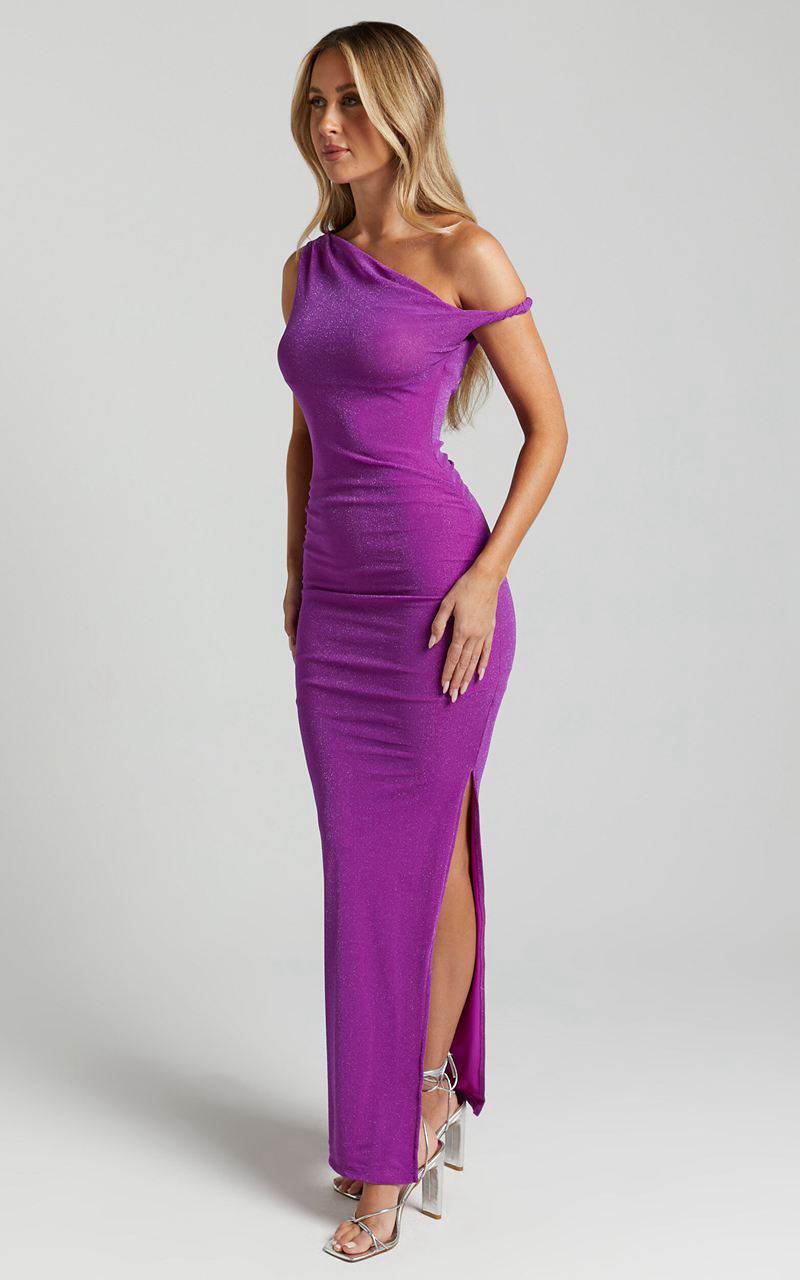 Showpo Runaway The Label - Chyna Midi Dress Purple | LPMQAW340