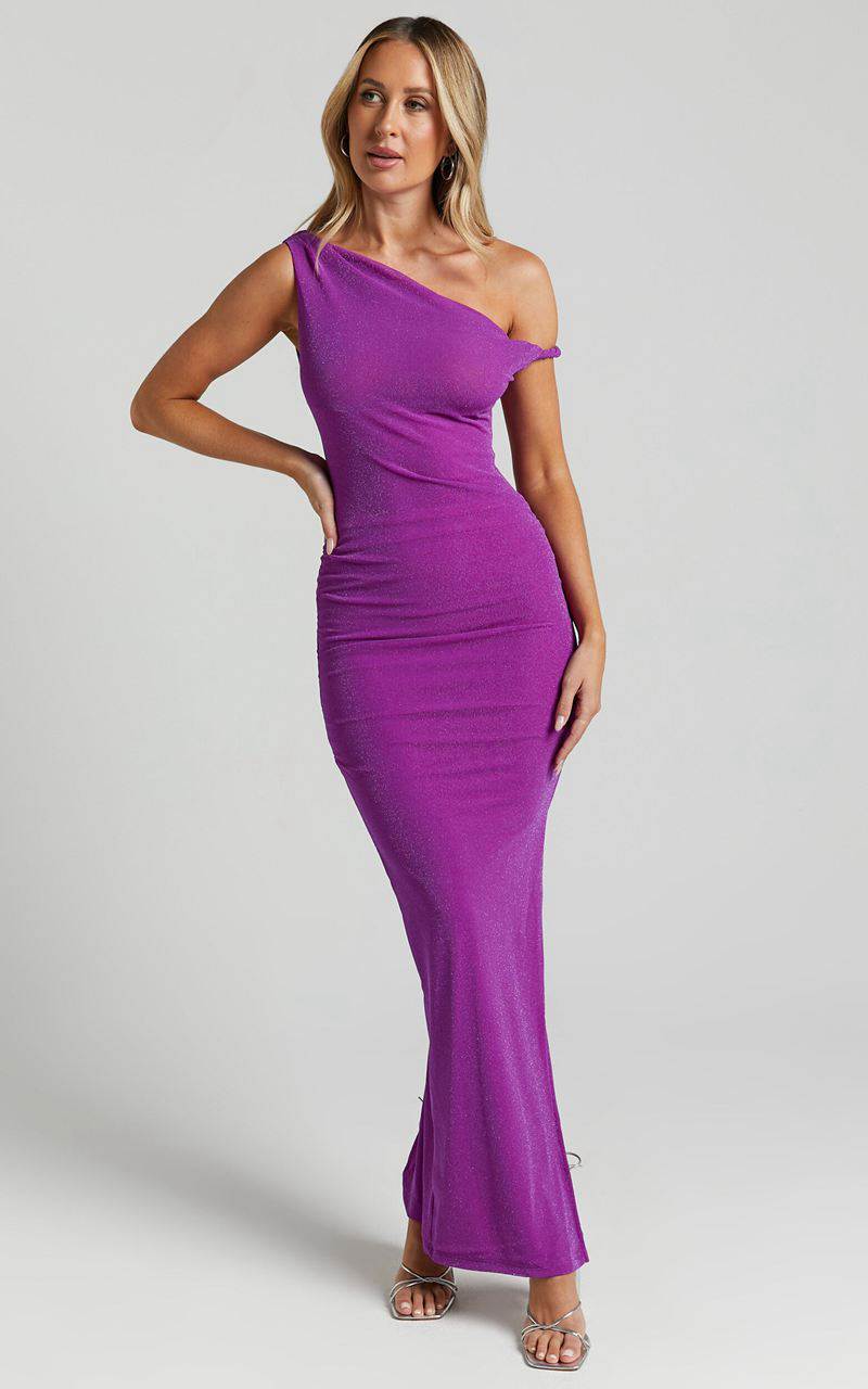 Showpo Runaway The Label - Chyna Midi Dress Purple | LPMQAW340