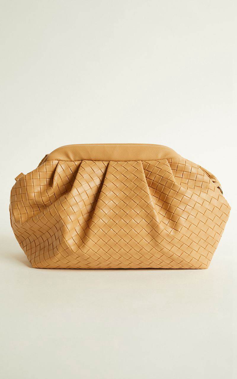 Showpo Sardinia Woven Clutch Natural | BUHLQF093