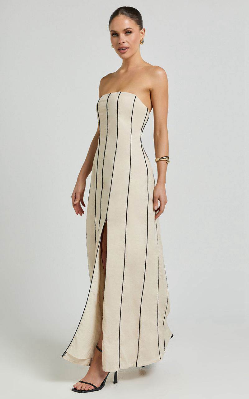 Showpo Seven Wonders - Ravello Maxi Dress Cream | FUIAHM724