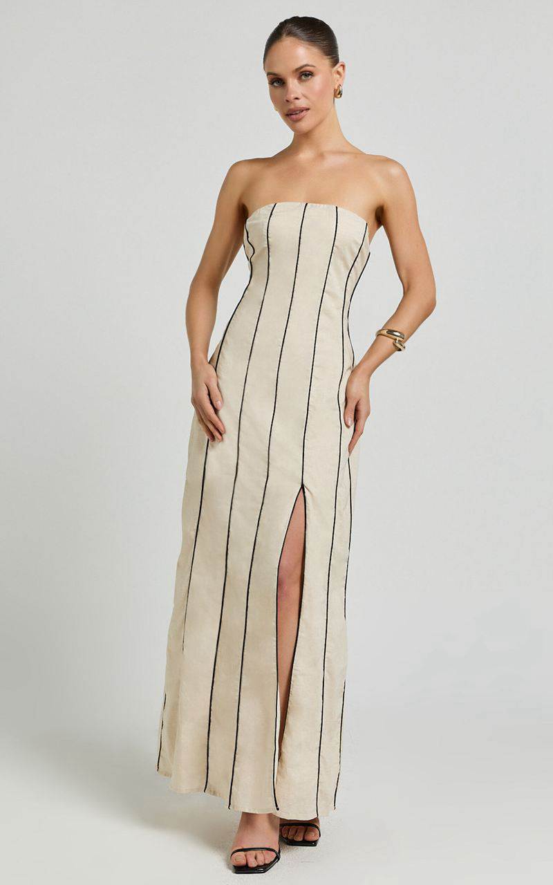 Showpo Seven Wonders - Ravello Maxi Dress Cream | FUIAHM724