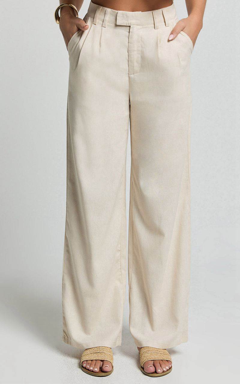 Showpo Seven Wonders - Zephy Pant Sand | HAYTZF395