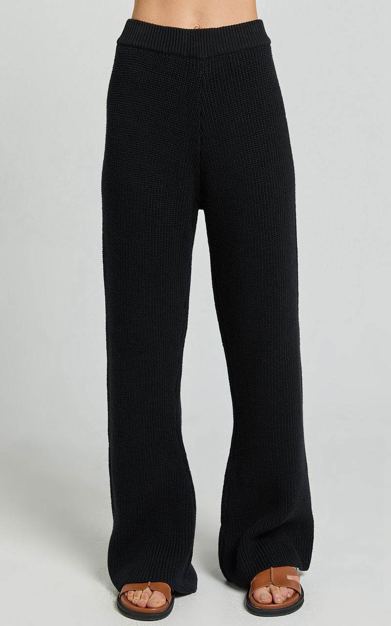 Showpo Sndys The Label - Oak Pants Black | STNJKG370