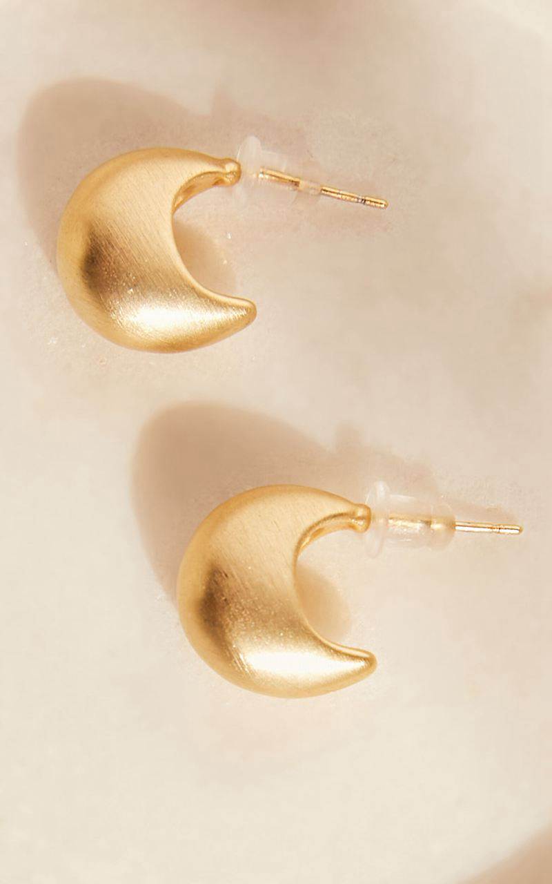 Showpo Snooky Stud Earrings Gold | FURXNK982