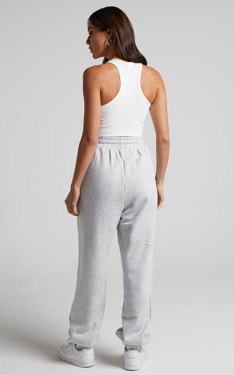 Showpo The Hunger Project X Showpo Mid Waisted Sweatpants Grey | LDOIXA807